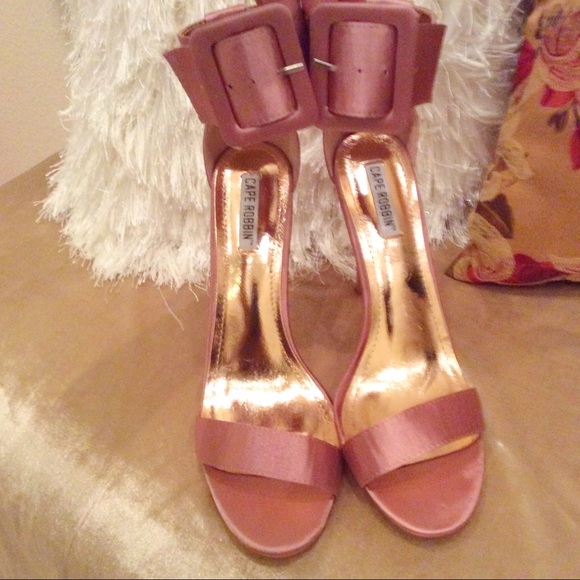 Cape Robbin Shoes - Cape Robin Rose Pink Wide Strap Open Toe Stiletto